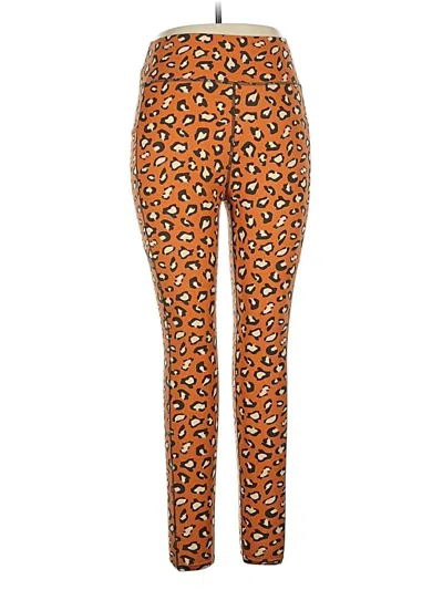 Pre-owned Pop Fit Casual Pants In Orange