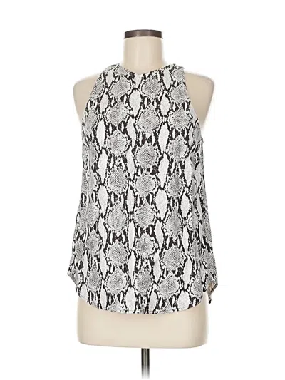 Pre-owned A.l.c Sleeveless Blouse In Silver