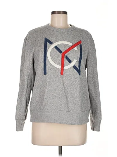 Pre-owned H&m L.o.g.g. Sweatshirt In Gray
