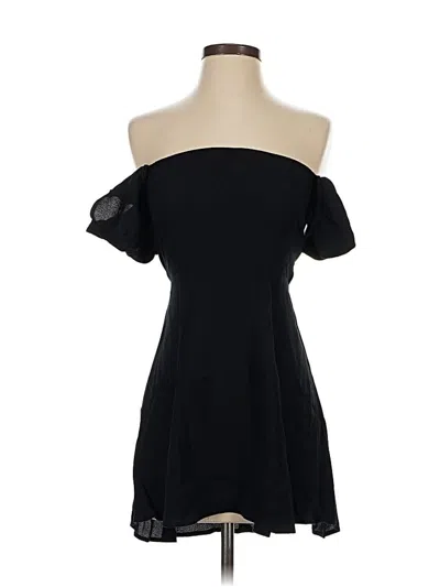 Pre-owned Reformation Cocktail Dress In Black