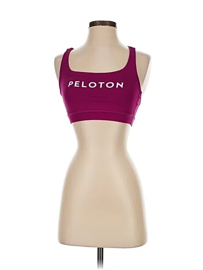 Pre-owned Lululemon Athletica Sports Bra In Purple