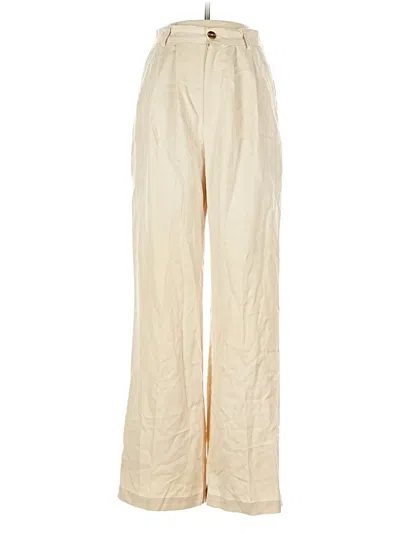 Pre-owned Reformation Casual Pants In White