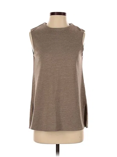 Pre-owned Zara Sweater Vest In Gray