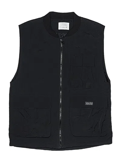 Pre-owned Zara Kids' Vest In Black