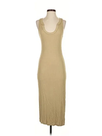 Pre-owned Lna Casual Dress In Brown