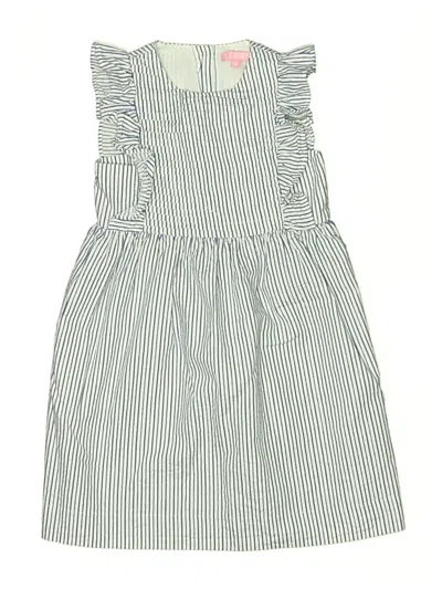 Pre-owned Bisby Kids' Dress In Blue