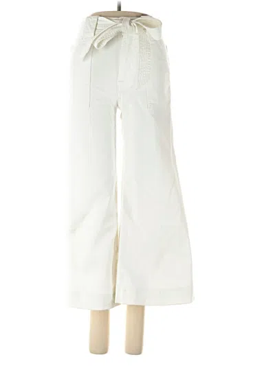 Pre-owned 7 For All Mankind Casual Pants In White