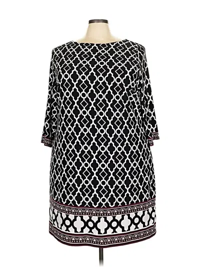 Pre-owned Inc International Concepts Casual Dress In Black