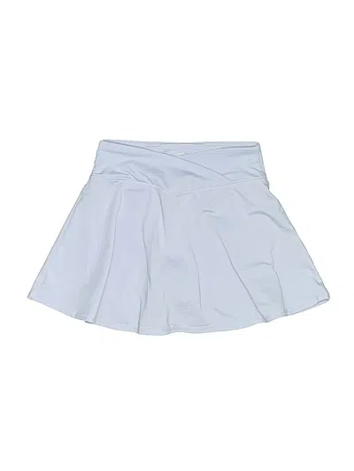 Pre-owned 90 Degree By Reflex Kids' Active Skort In Purple