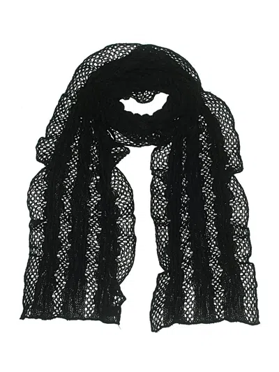 Pre-owned Fraas Scarf In Black