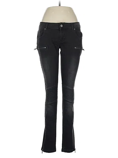Pre-owned Anine Bing Jeggings In Black