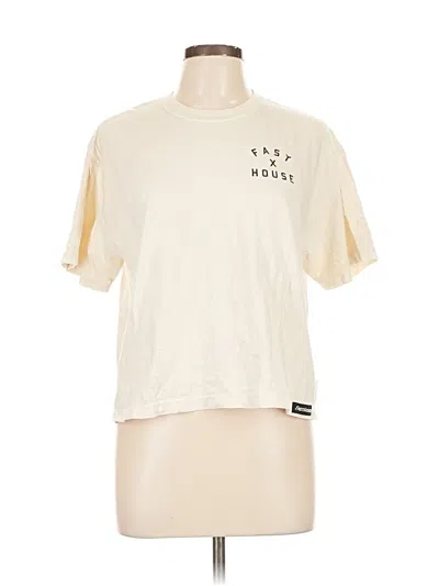 Pre-owned Assorted Brands Short Sleeve T-shirt In White