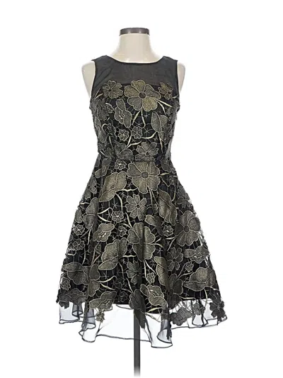 Pre-owned Eva Franco Cocktail Dress In Gray