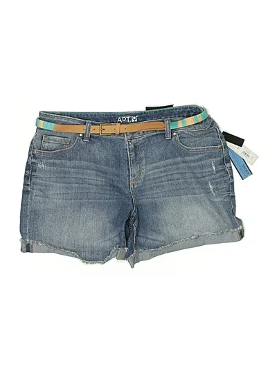 Pre-owned Apt. 9 Denim Shorts In Blue