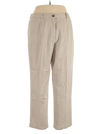 Pre-owned L.l.bean Khaki Pant In Brown