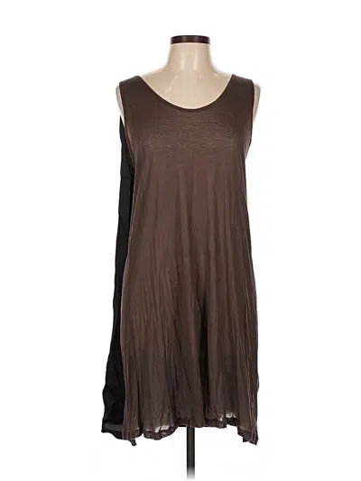 Pre-owned Hache Casual Dress In Brown