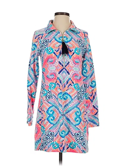 Pre-owned Lilly Pulitzer Casual Dress In Blue