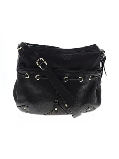 Pre-owned Cole Haan Leather Shoulder Bag In Brown