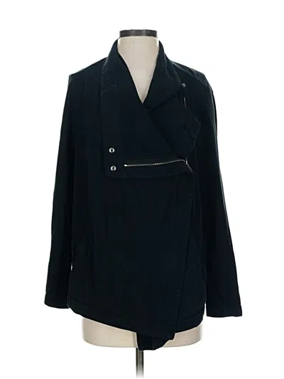 Pre-owned Two By Vince Camuto Blazer Jacket In Black
