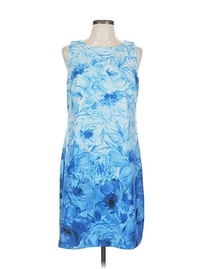 Pre-owned Eliza J Cocktail Dress In Blue
