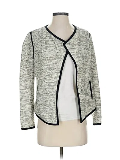 Pre-owned Ann Taylor Jacket In White