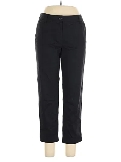 Pre-owned Talbots Casual Pants In Black