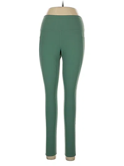 Pre-owned Uniqlo Active Pants In Green