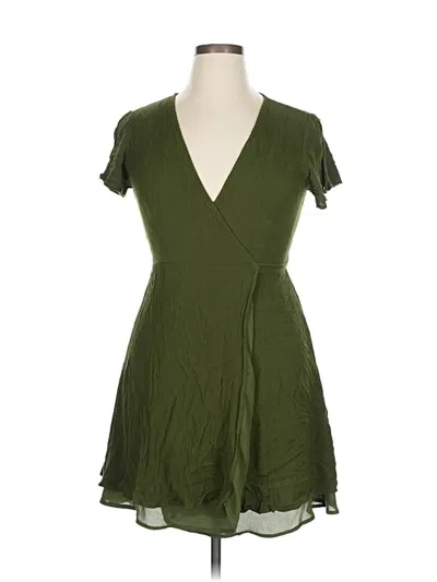 Pre-owned Lulus Casual Dress In Green