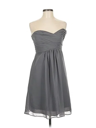 Pre-owned Alfred Angelo Cocktail Dress In Gray