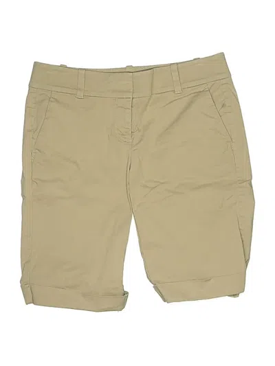 Pre-owned Ann Taylor Khaki Shorts In Brown