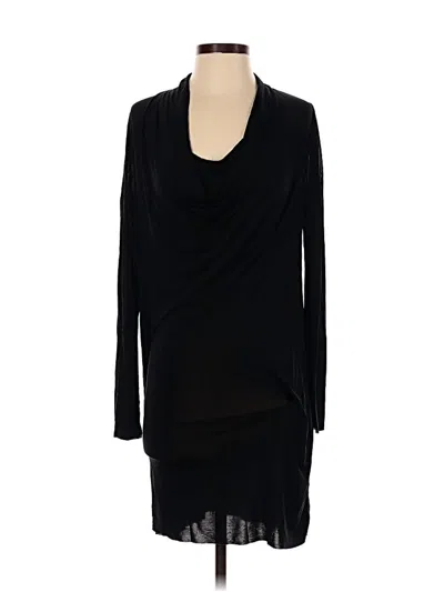 Pre-owned Allsaints Spitalfields Casual Dress In Black