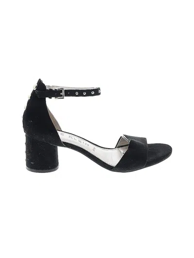 Pre-owned Anne Klein Heels In Black