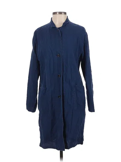 Pre-owned Uniqlo Casual Dress In Blue