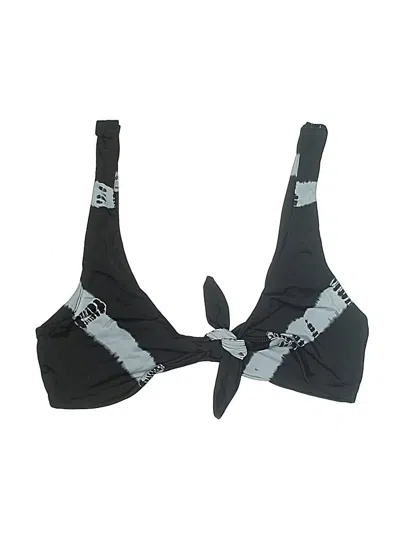 Pre-owned Lulus Swimsuit Top Black Swimwear