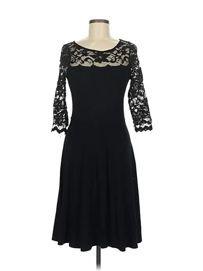 Pre-owned Karen Kane Cocktail Dress In Black