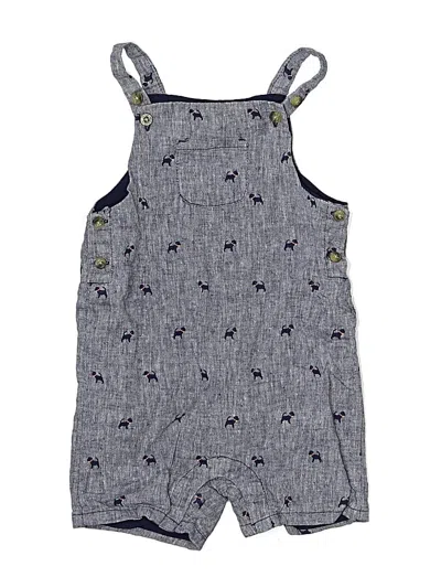 Pre-owned Janie And Jack Kids' Short Sleeve Outfit In Blue