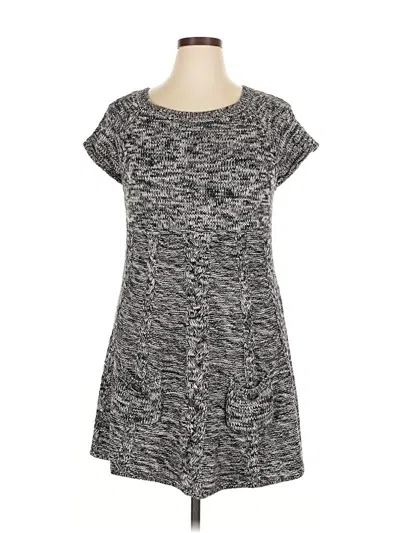 Pre-owned Style & Co Casual Dress In Gray