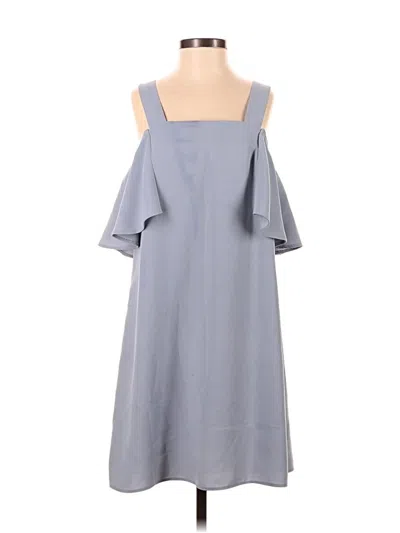 Topshop Casual Dress In Gray