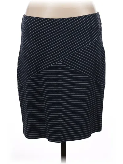 Pre-owned Jjill Casual Skirt In Black