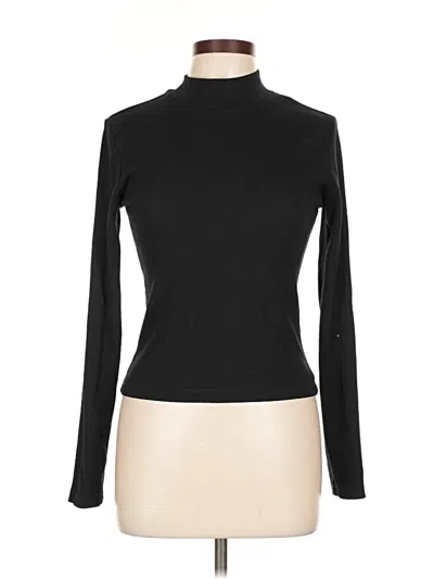Pre-owned Allsaints Turtleneck Sweater In Black