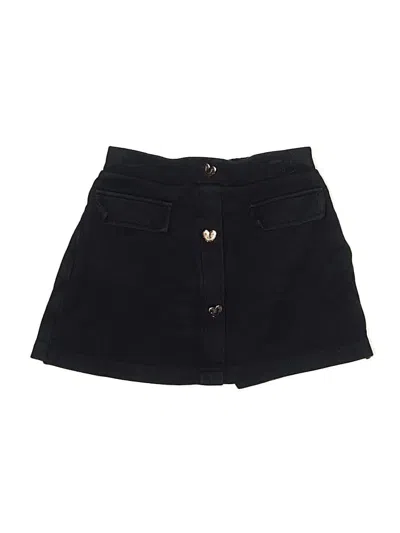 Pre-owned Zara Kids' Skirt In Black