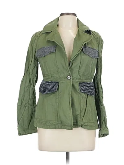 Pre-owned Gryphon New York Jacket In Green