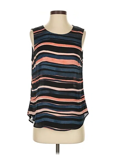 Pre-owned Dkny Sleeveless T-shirt In Black