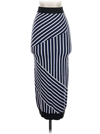 Pre-owned Bcbgmaxazria Casual Skirt In Blue