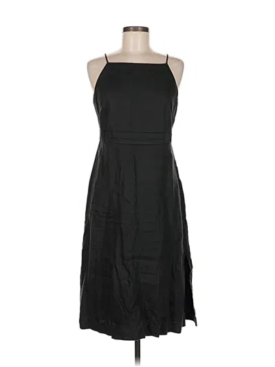 Pre-owned Ann Taylor Casual Dress In Black