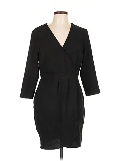 Pre-owned Asos Design Cocktail Dress In Black