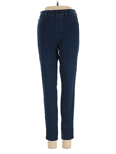 Pre-owned Uniqlo Jeggings In Blue