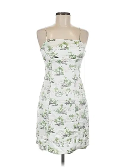 Pre-owned Hippie Rose Cocktail Dress In White
