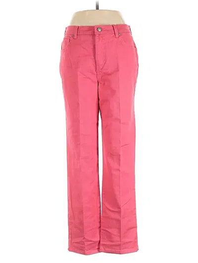 Pre-owned Gloria Vanderbilt Jeans In Pink