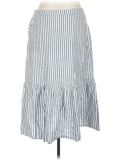 Pre-owned Caslon Casual Skirt In Blue